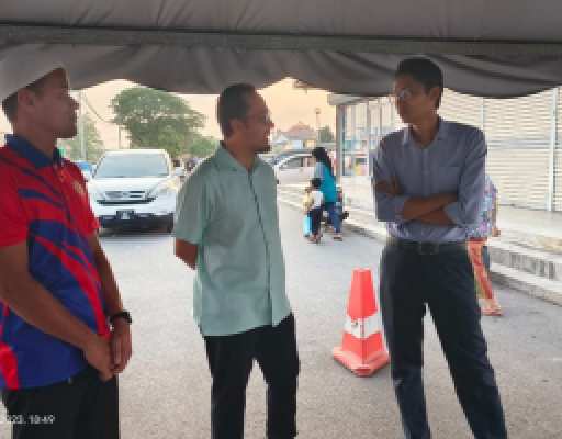 Program Infak Ramadhan Majlis Perbandaran Kangar di kawasan Pauh
