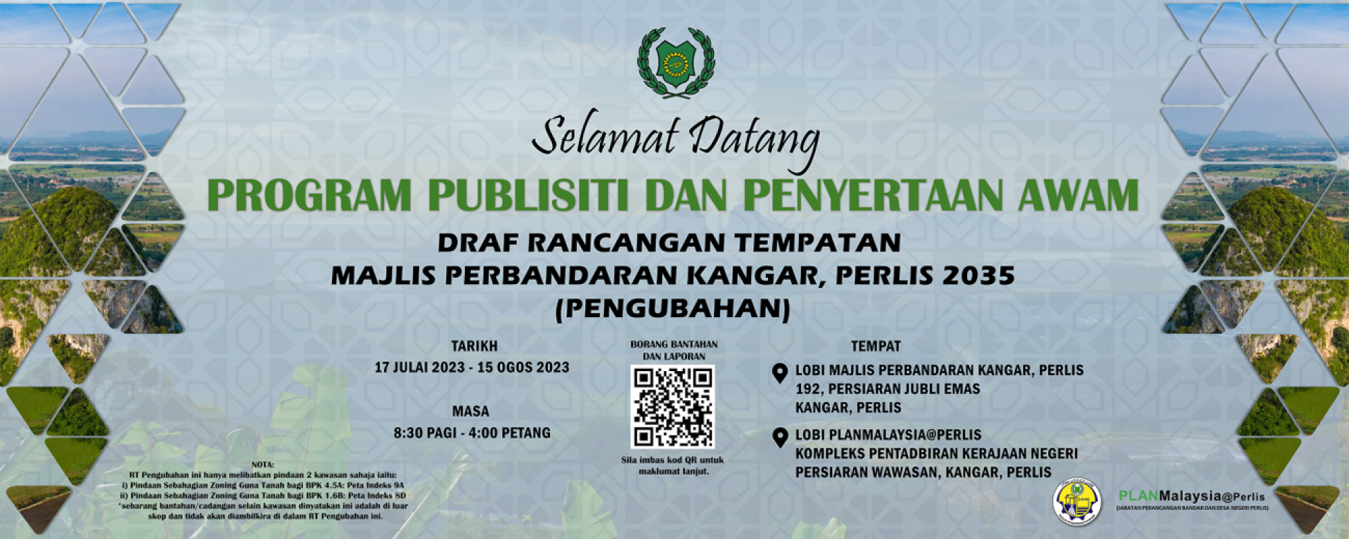 BANNER PUBLISITI DRAF RT 2035 (PENGUBAHAN)