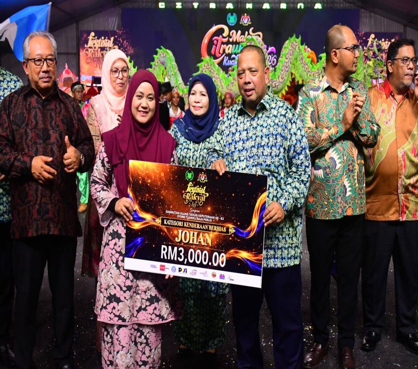 MALAM CITRAWARNA KUALA PERLIS FESTIVAL RAKYAT 3.0 SEMPENA SAMBUTAN ULANG TAHUN KEPUTERAAN KE-83 DYMM TUANKU RAJA PERLIS
